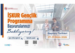OMÜ, İŞKUR Gençlik Programı'nda 3 bin 312 kontenjan için başvuru sürecini başlattı