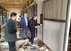 Eskişehir'de 36 Atlık Barınak Projesi'ni İl Müdürü Hasan Kalın yerinde inceledi