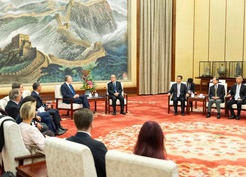 Li Hongzhong, Bernd Lange başkanlığındaki Avrupa Parlamentosu heyetiyle görüştü