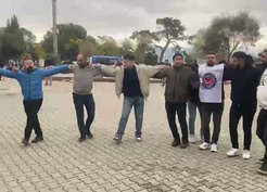 İmbat işçilerinin yürüyüşü 5. gününde Kırkağaç'ta jandarma barikatıyla durdu