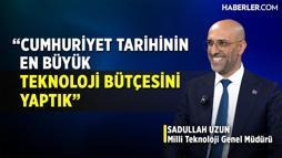 Milli Teknoloji Genel Müdürü Sadullah Uzun: Cumhuriyet Tarihinin En Yüksek Bütçeli Projesini Yaptık