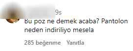 Serenay Sarıkaya'nın pantolonunu sıyırdığı poz olay yarattı