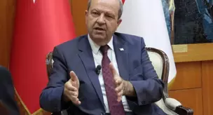 Ersin Tatar'a 'Меняется ли название ТРСК?' вопросу поразительный ответ.
