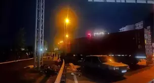 Бейликдюзюде грузовик попал в аварию! 1 человек погиб.