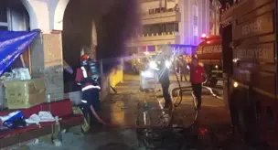 زنجولداك: حالة من الذعر بسبب الحريق! الدخان غطى المبنى بأكمله.