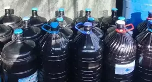 A major raid by the gendarmerie in Muğla: 1 ton of counterfeit alcohol seized before it could be released onto the market.