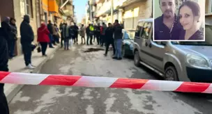 In Manisa, a chilling murder occurred as a man killed his wife in the middle of the street while they were in the process of getting a divorce.