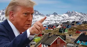 Covert support from a European country to Trump, who wants Greenland.