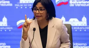 Venezuela's interim new president Rodriguez has taken office.