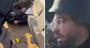 A Syrian journalist was hit by a tank during a live broadcast.