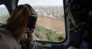 Meloni conducted an aerial survey of the disaster-stricken area.