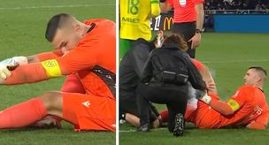 He faked an injury on purpose! The whole world, including the opponent, applauded.