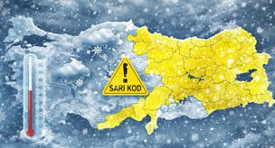 The cold weather is not leaving! A 'yellow' alert has been issued for 21 of our provinces, and both will hit at once.