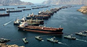 Approval of the bill imposing restrictions and fees on passage through the Strait of Hormuz from Iran.