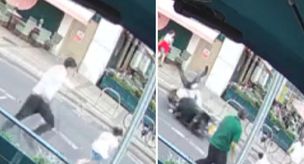 Turkish restaurant manager in London saves girl by jumping in front of motorcycle