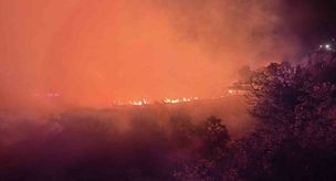 Frightening fire in Diyarbakır: Flames advancing toward residential areas