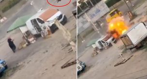 هرب بائع الخضار من الدرون لكنه لم ينجُ
