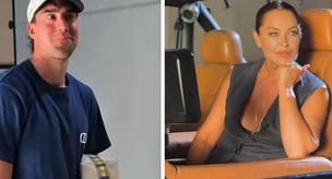 Vlahovic's glances at Hulya Avsar caused a stir