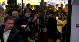 Fenerbahçe advanced, the scene turned into a battlefield! Tunnel footage has emerged.
