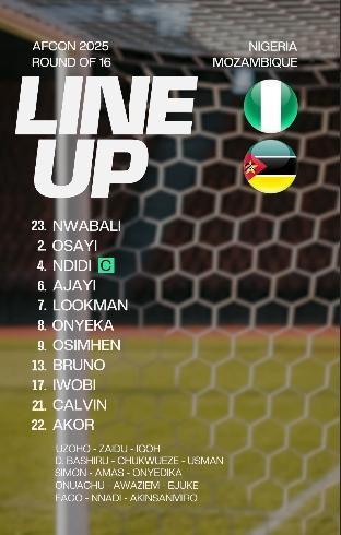 Osimhen ve Onuachu Nijerya Mozambik maçında oynayacak mı, ilk 11'de mi kadroda mı?