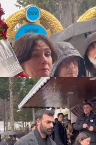 Rol arkadaşları Kanbolat Görkem Arslan'ı gözyaşlarıyla uğurladı