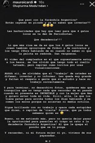 İcardi, sevgilisinin iç çamaşırlı pozlarını paylaştı