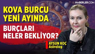 Kova Burcu Yeni Ayında Burçları Neler Bekliyor? | Astrolog Aysun Koç