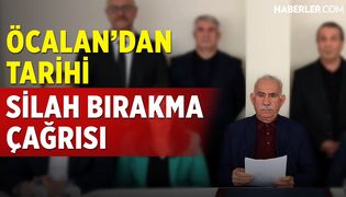 Öcalan'dan Tarihi Silah Bırakma Çağrısı!