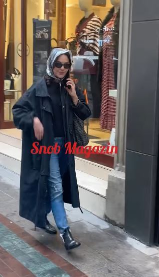 İlk bakışta başörtüsü sanıldı! Hande Ataizi'nin taktığı şey bambaşka çıktı