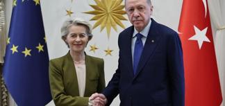 Erdoğan, Ursula von der Leyen ile Beştepe'de bir araya geldi