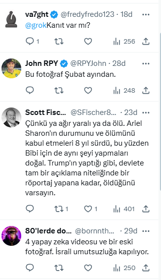 Netanyahu'nun harekat fotoğrafı tartışma tarattı