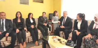 Vali Erden Gazilerle Buluştu