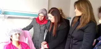 Koca Dehşetini Yaşayan Kadına Ziyaret