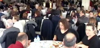 Mev Kadın Kolları Kahvaltıda Bir Araya Geldi