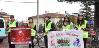 Pedallar 'Şehitler' İçin Çevrildi