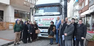 Ordu'dan Haleplilere Yardım