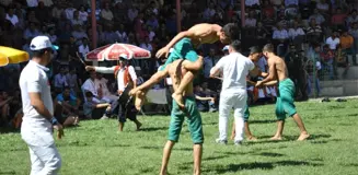 Afşin Eshab-ı Kehf Karakucak Güreş Festivali Başladı