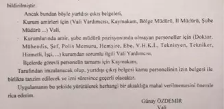 Edirne'de Memurlara, Yurt Dışına Çıkışta 'Yıllık İzin' Şartı