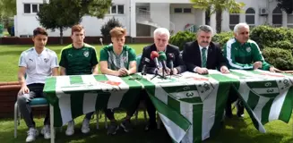 Bursaspor'un Futbol Akademisi'nden 3 Profesyonel İmza