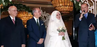 Cumhurbaşkanı Erdoğan AK Partili Milletvekilinin Nikah Şahidi Oldu