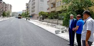 Mevlüt Aslanoğlu Caddesi Asfaltlandı