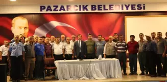 Pazarcık'ta Pazar Yeri İçin Tezgah Kuraları Çekildi