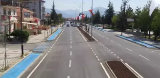 Bolvadin'deki Yol Yapım Çalışmalarında Büyük Başarı