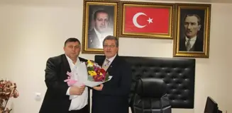 Muhtar Adayı Tan'dan İlçe Başkanı Doğrusever'e Ziyaret