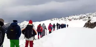 Doğaseverler, İkizdere'de Kar Yürüyüşünde Buluştu