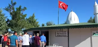 Hayırsever vatandaşın yaptırdığı Mescit ibadete açıldı