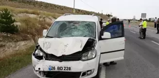 Tavşanlı'da trafik kazası, 1 kişi yaralandı