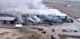 Konya'daki fabrika yangını 11 saatlik çalışmayla söndürüldü