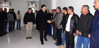 Kaymakam Aydın, belediye çalışanlarıyla bir araya geldi