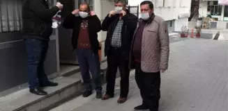 Şoför esnafına maske ve eldiven dağıtıldı